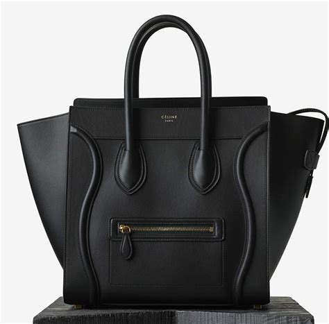 celine small phantom luggage size|celine shoulder luggage tote price.